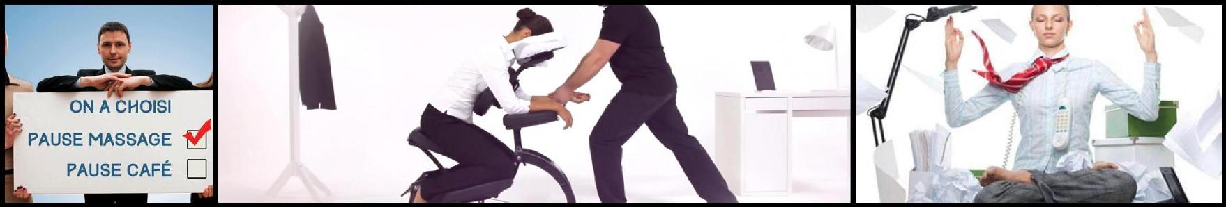 massage en entreprise sur chaise